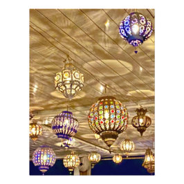 Färgmönster - Marrakech, Marocko Fototryck