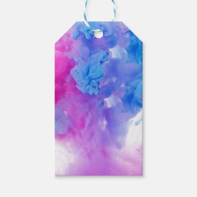 Färgmönster Presentetikett (Framsidan)