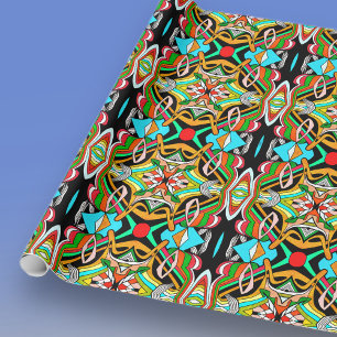 Färgmönster Presentpapper