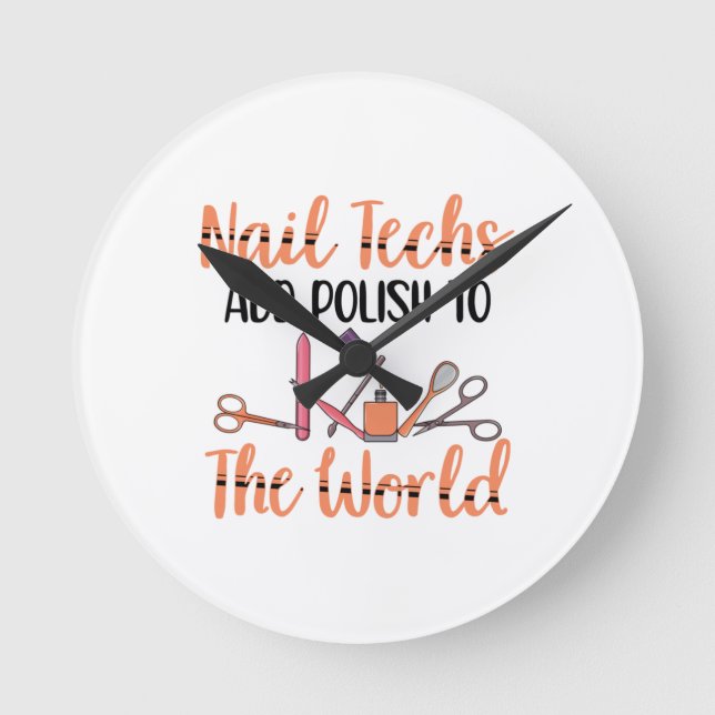 Färgmönster Rund Klocka (Framsida)