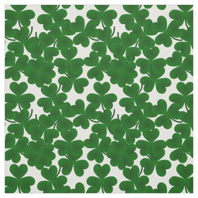 Färgmönstervåren skuggar cloverleafen tyg (Provkarta)