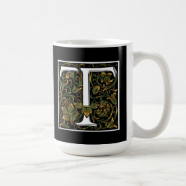 Färgmugg för Monogram T Kaffemugg
