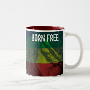 Färgmugg för WR1 Rasta Två-Tonad Mugg