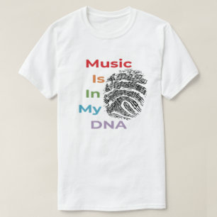 Färgmusik finns i min DNA Music Humor Musician T Shirt