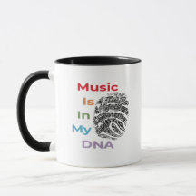 Färgmusik finns i min DNA Musician Musik noter
