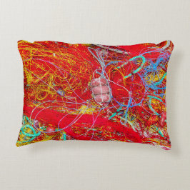 Färgnät Prydnadskudde