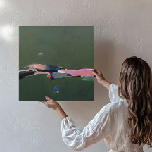 Färgning av Abstrakt med stor Grönt