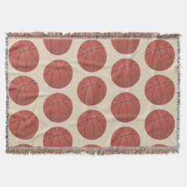 Färgning av Basketball Throw Blankets Filt