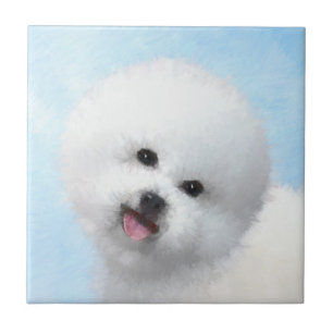 Färgning av citattecken - Cute Original Hund Art Kakelplatta