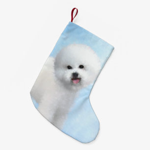Färgning av citattecken - Cute Original Hund Art Liten Julstrumpa