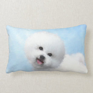 Färgning av citattecken - Cute Original Hund Art Lumbarkudde