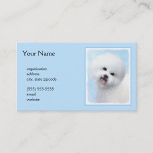 Färgning av citattecken - Cute Original Hund Art Visitkort