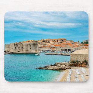 Färgning av Dubrovnik-stranden Musmatta