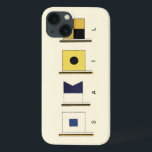 Färgning av fyra Flaggor med baksida<br><div class="desc">Ett inte så subtilt fördrag att färdas på haven, denna målning visar fyra flaggor med ord "segel" skriven under dem. Känner du havets anrop? En perfekt gåva till den speciella nån du vill ta en kryssning med dig!</div>