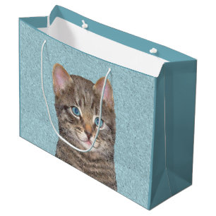 Färgning av grått Tabby katt - Cute Original Cat A