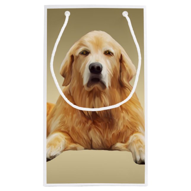 Färgning av gyllene återvinnare av Vatten Färg Art (Baksidan)