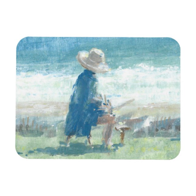 Färgning av havet magnet (Horisontell)