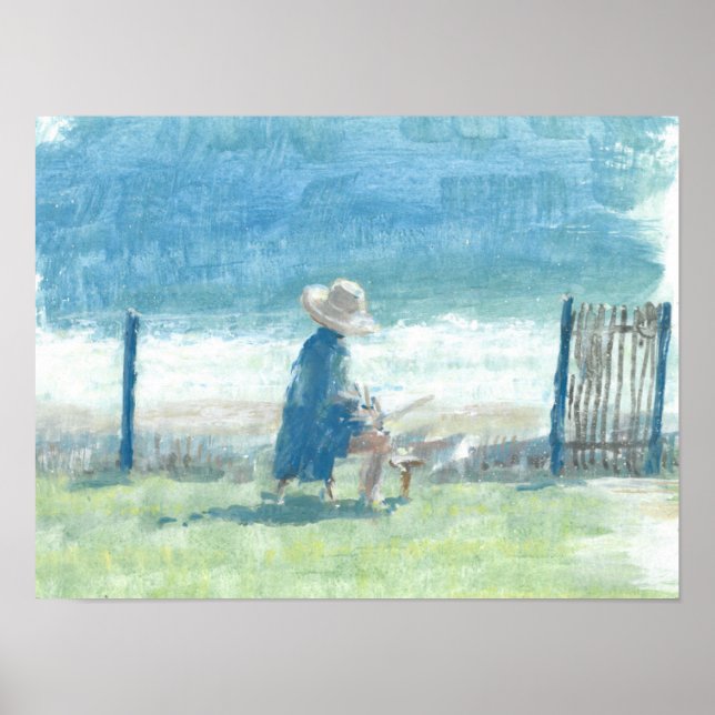 Färgning av havet poster (Framsidan)