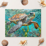 Färgning av havsköldpadda Sjögräs och korall Pussel<br><div class="desc">Dö ner i havets mesmarsdjup med vår Sea Turtle Sjögräs och Coral Painting Jigszle Puzzle! 🐢 🌿 ta dig in i undervattensvärldens invecklade detaljer när du biet sammanför denna fantastiska konstverkning med serenhavssköldpaddor, graciös sjögräs och pulserande korallrev. 🌊 ✨ om du är en pusslad entusiast som tittar för en ny...</div>
