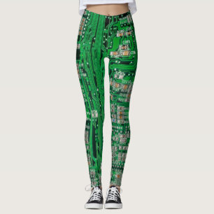 Färgning av kretskort leggings
