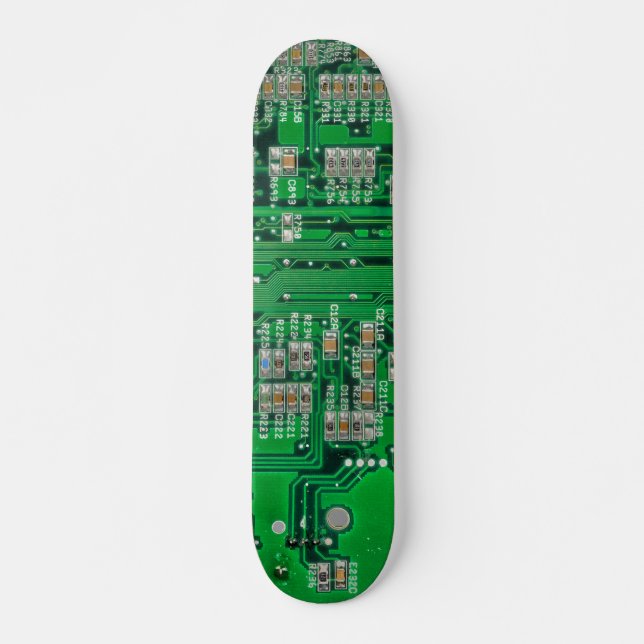 Färgning av kretskort mini skateboard bräda 18,5 cm (Framsida)