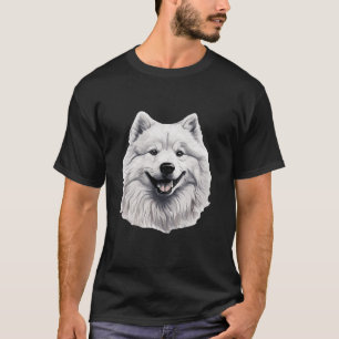 Färgning av samoyed Hund Puppies Samoyed fläkt Äls T Shirt