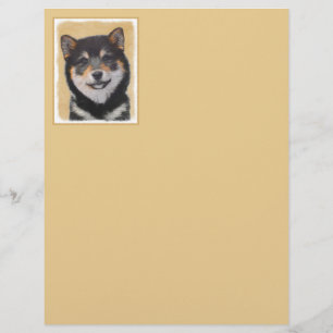 Färgning av Shiba Inu (svart och tonvis) - Hund Ar