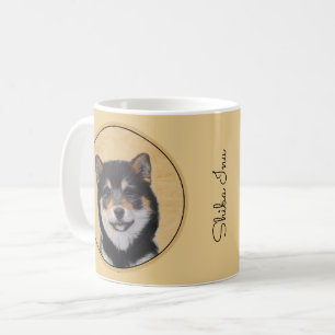 Färgning av Shiba Inu (svart och tonvis) - Hund Ar Kaffemugg