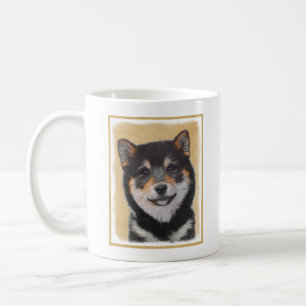 Färgning av Shiba Inu (svart och tonvis) - Hund Ar Kaffemugg