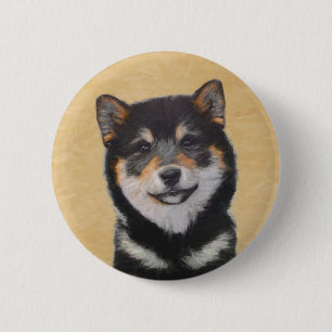 Färgning av Shiba Inu (svart och tonvis) - Hund Ar Knapp