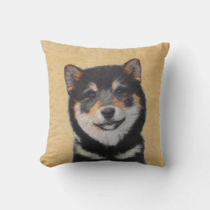 Färgning av Shiba Inu (svart och tonvis) - Hund Ar Kudde