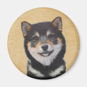 Färgning av Shiba Inu (svart och tonvis) - Hund Ar Magnet