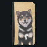 Färgning av Shiba Inu (svart och tonvis) - Hund Ar Plånboksfodral För Samsung Galaxy S5<br><div class="desc">Shiba Inu Black och Tan hund porträtt, originalmålning. Vi specialiserar oss på söt och rolig originalkonst. Köp den för dig själv eller som en underbar gåva till dina Shiba Inu-vänner. Var kreativ - klicka på CUSTOMIZE om du vill lägga till/ta bort/ändra text, ändra storlek på bild, ändra färg eller något...</div>