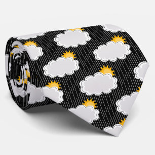 Färgning av solskensmoln Mönster Design Black Slips