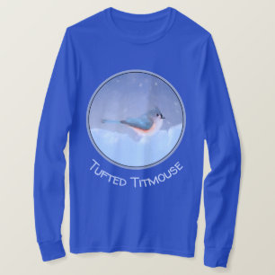 Färgning av tuftad timus - Cute Original Hund Art T Shirt