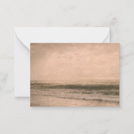 Färgning av upplöst Sjölandskap Anteckningskort