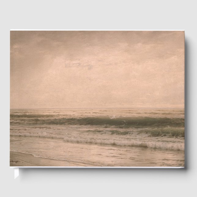 Färgning av upplöst Sjölandskap Gästböcker (Framsida)