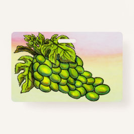 Färgning av utsökt vinodling i grönt vin