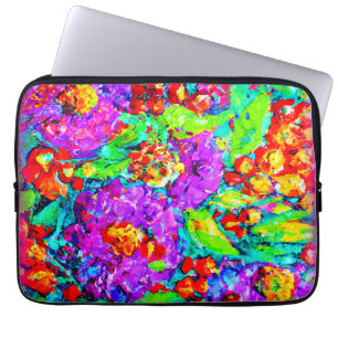 Färgning av vår blommor. Köp nu Laptop Fodral