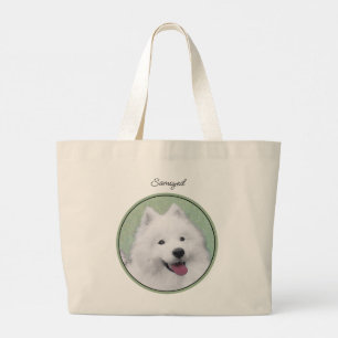 Färgning av vit kute, originalkonst av Pet-Hund Jumbo Tygkasse
