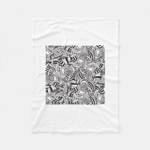 Färgning av Vuxen bok Fleecefilt