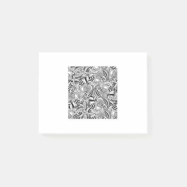 Färgning av Vuxen bok Post-it Block (Framsida)