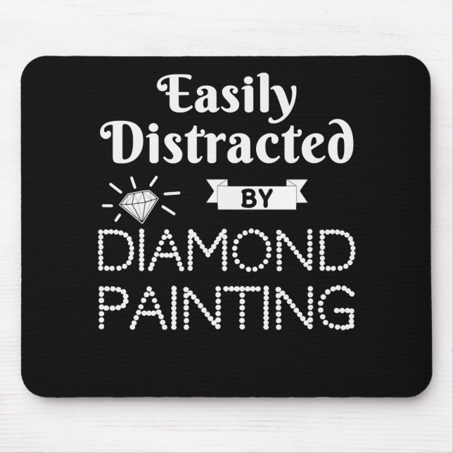 Färgning |Diamond Painting Hobby Easily Distrated Musmatta (Framsidan)