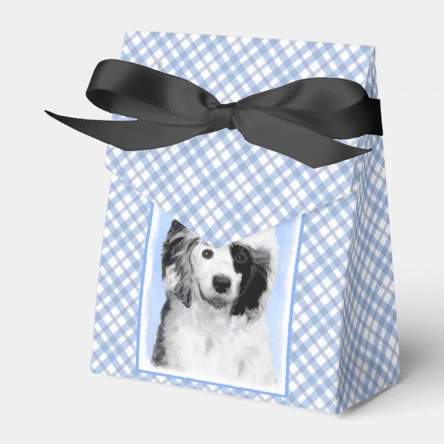 Färgning för portugisiska Vatten-Hund - Originalte Presentaskar (Framsidan Sidan)