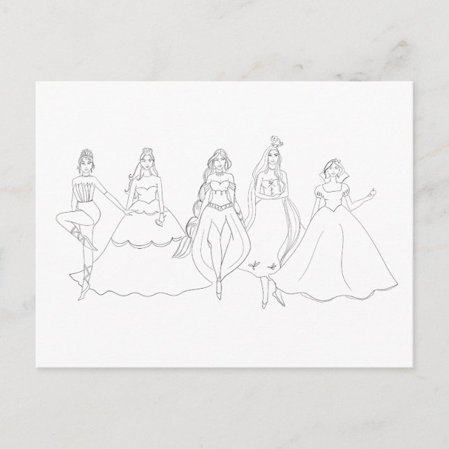 Färgning Helg Vykort (Framsida)