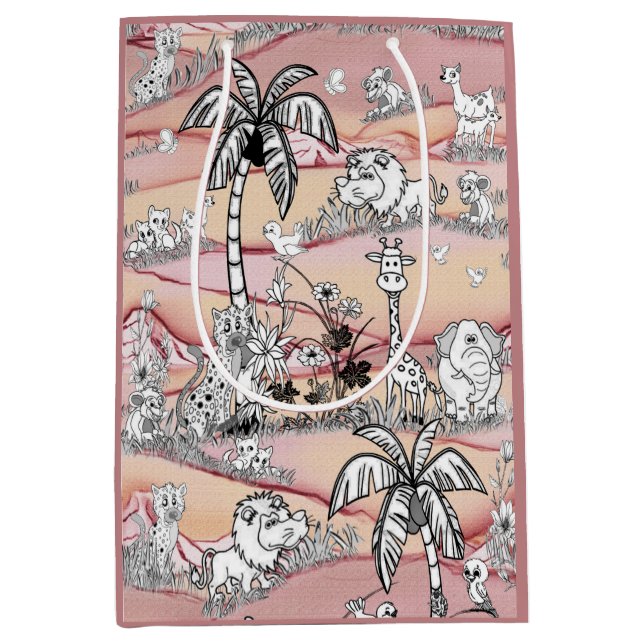 Färgning i linje-teckning Art (Framsidan)