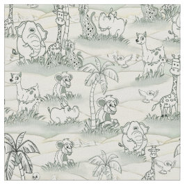 Färgning i teckning-upprepning av bild för Tapet Tyg