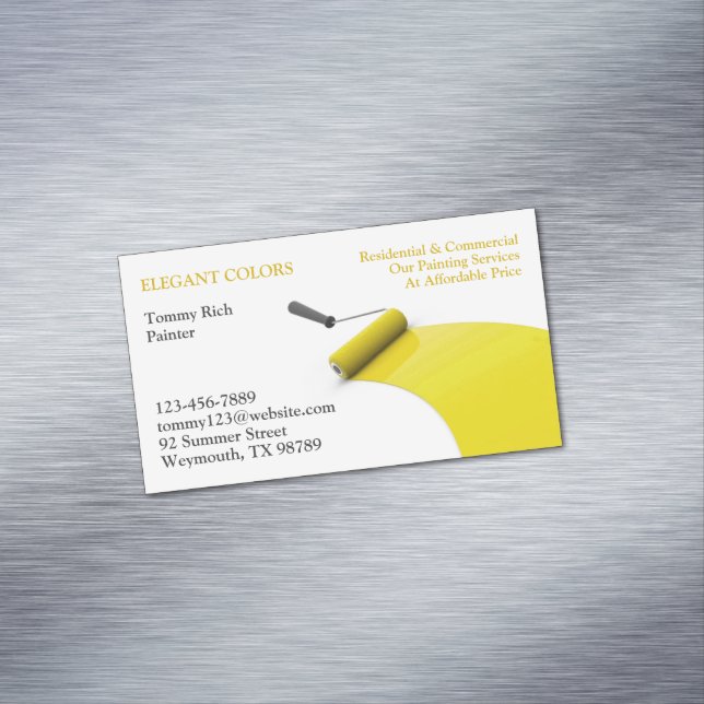 Färgning Magnetiska Visitkort (In Situ)