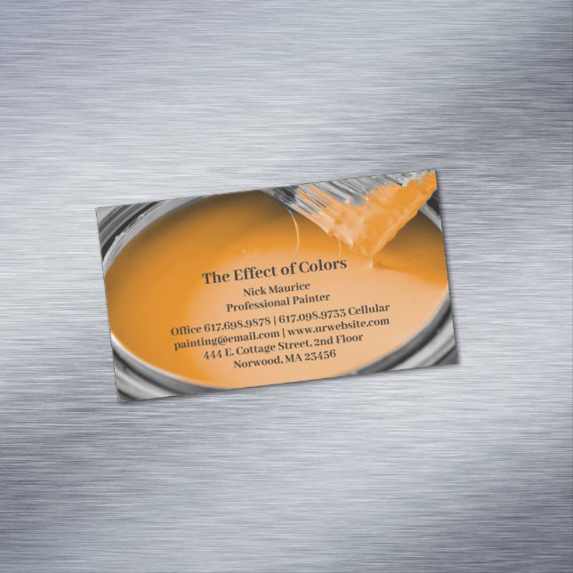 Färgning Magnetiska Visitkort (In Situ)