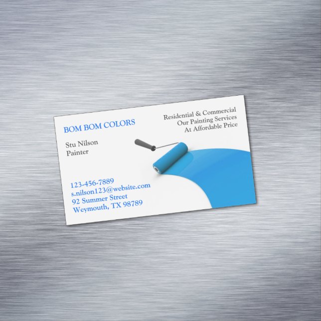 Färgning Magnetiska Visitkort (In Situ)